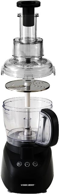 BLACK+DECKER FP2500B Power Pro Wide-Mouth Food Processor – 10-Cup, 500W (Used, Very Good)